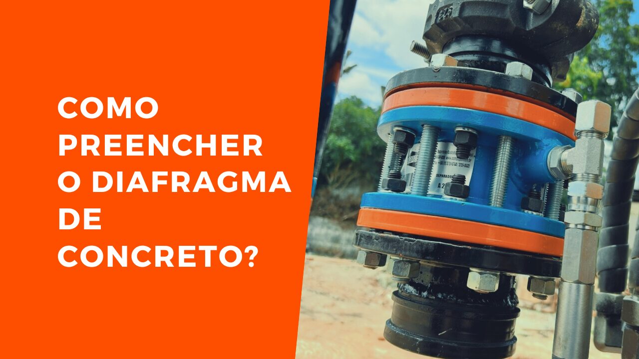 Como preencher o diafragma de concreto de FORMA CORRETA!