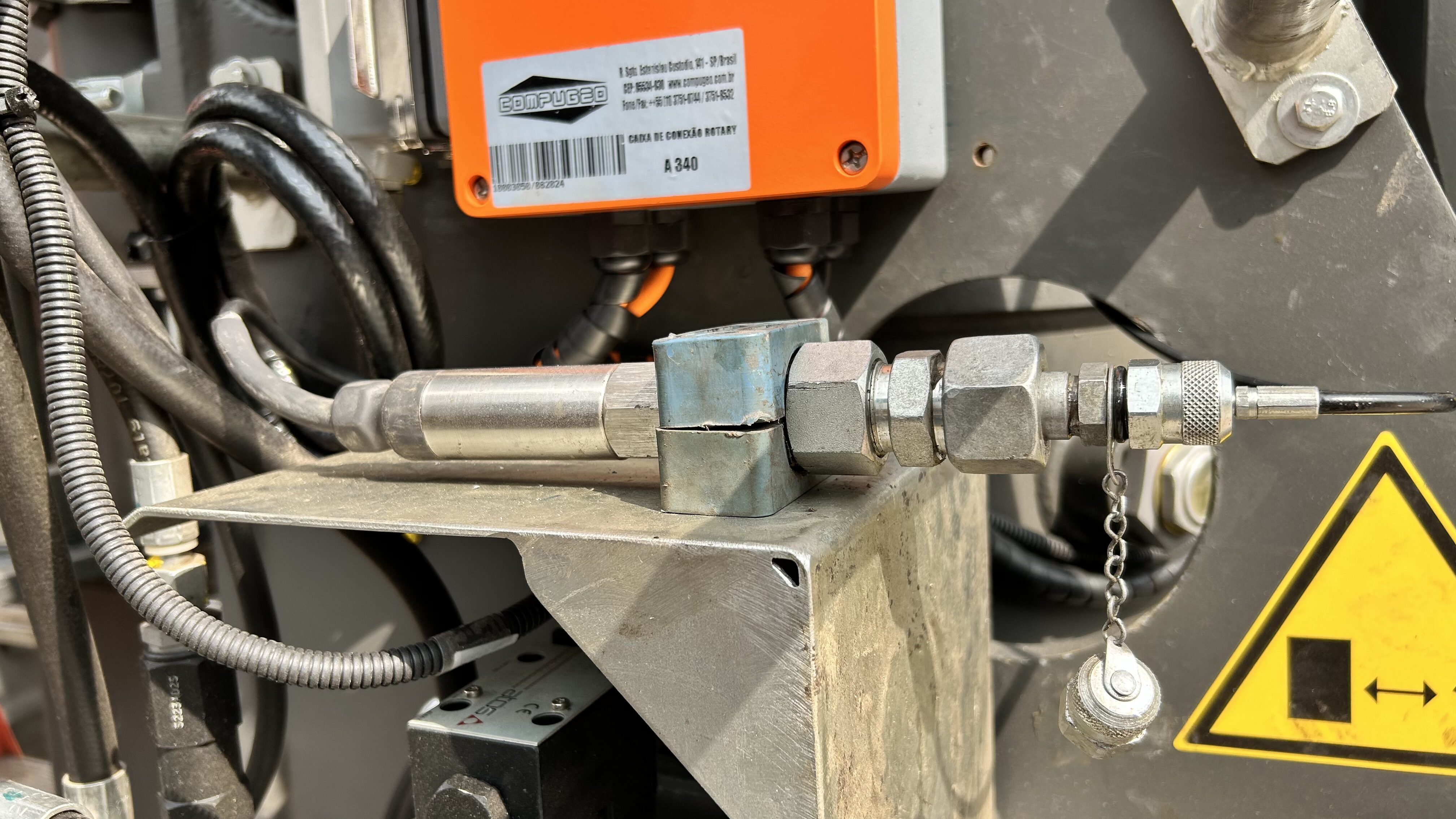 Sensor de torque no suporte